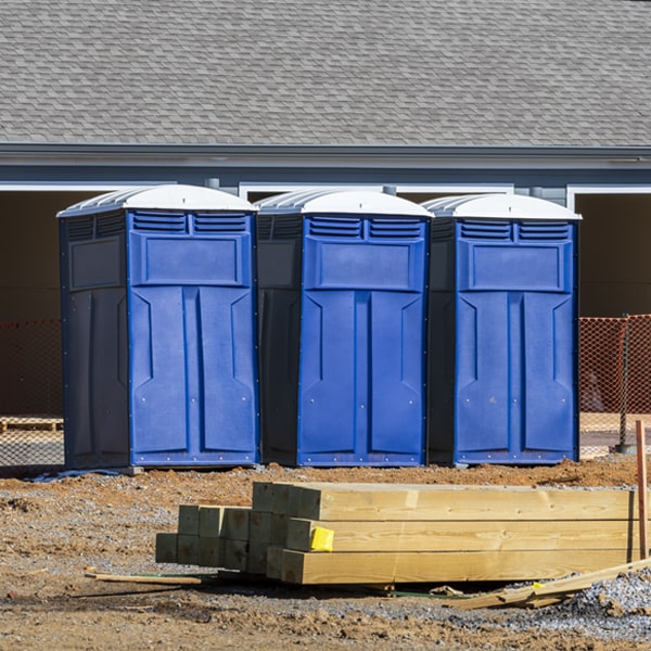 what is the cost difference between standard and deluxe portable restroom rentals in Ardara Pennsylvania